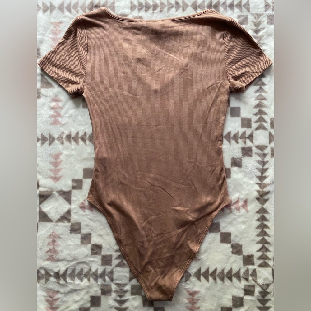 NWT light brown forever 21 bodysuit - Picture 5 of 7